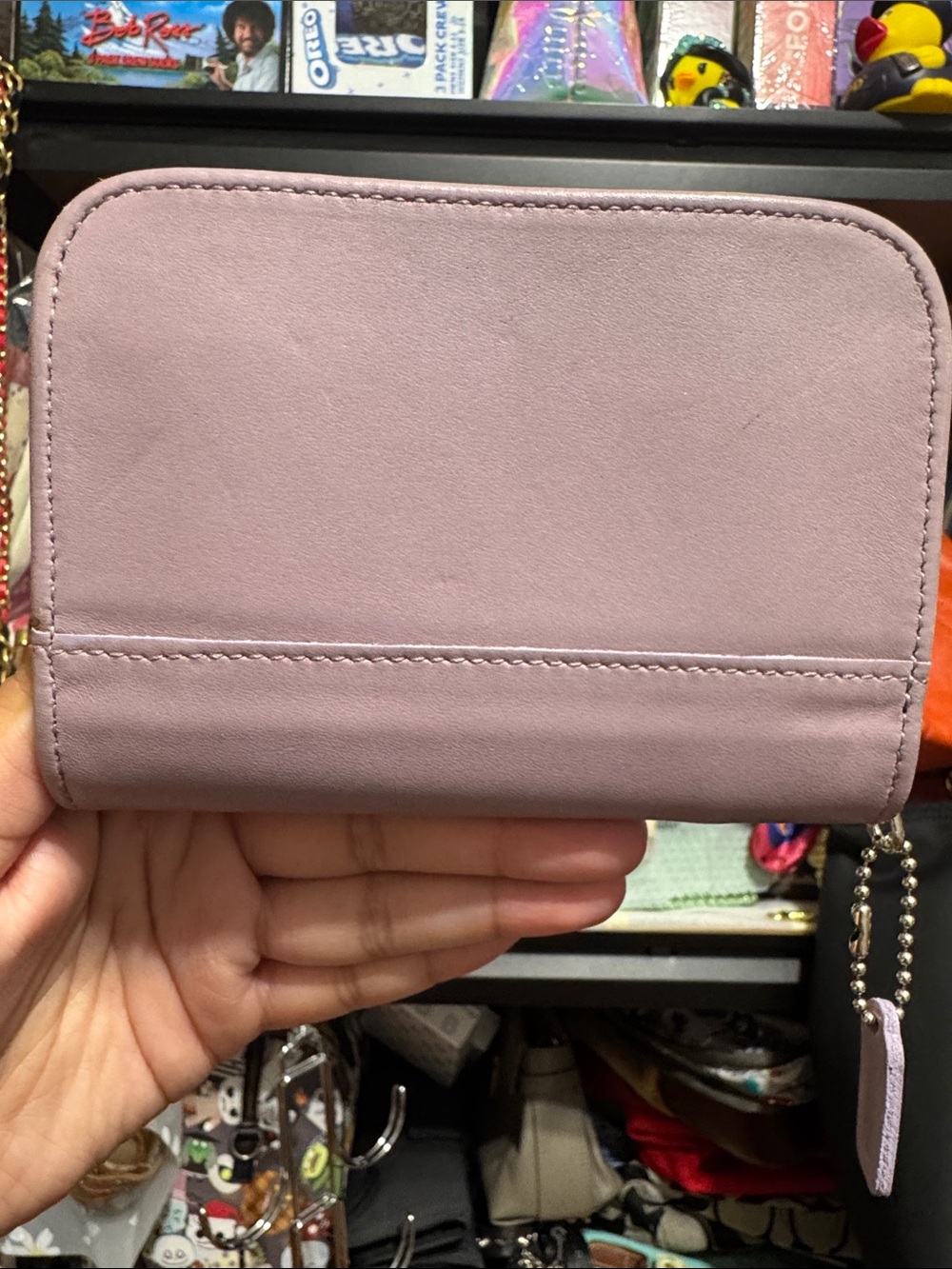 Coach lilac vintage card holder - Picture 3 of 17